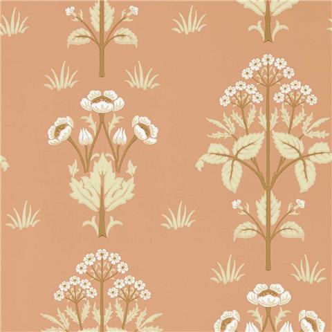 William Morris, Morris & Friends Wallpaper Meadow Sweet 217366 Blush/Gold