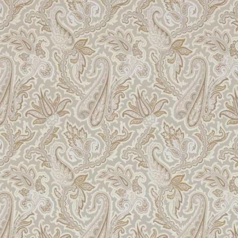 Thibaut Menswear Resource Winchester Paisley Wallpaper T1017 Grey and Camel
