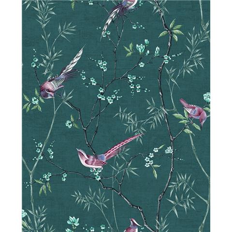 Graham and Brown Hybrid Wallpaper Collection Tori 106390 teal