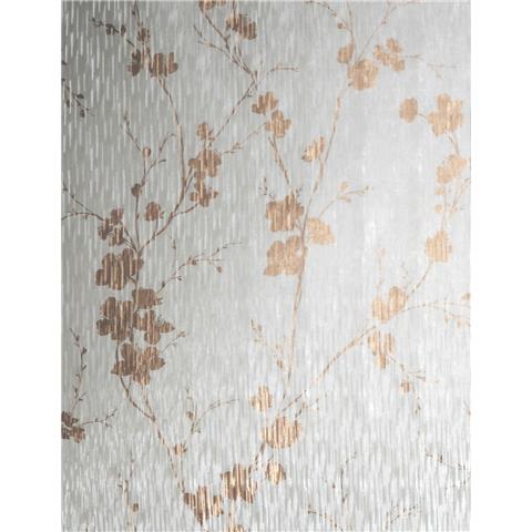 Sublime Theia Wallpaper Blossom Rose Gold 106601