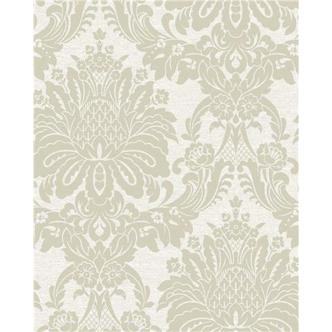 Tranquillity Vogue Damask Wallpaper by Boutique 106676 Ivory Cream
