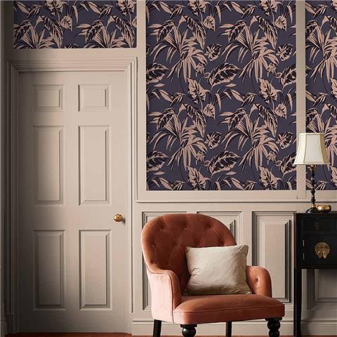 Graham and Brown Hybrid Wallpaper Collection Palma 107609 Soft Gold