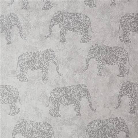 Fresco Moroccan Elephants Wallpaper 115098
