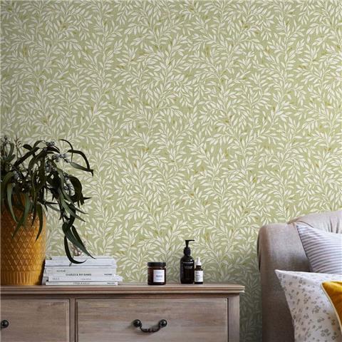 Next Ditsy Leaf Wallpaper 118261 Green