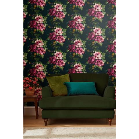 Joules Invite Floral Wallpaper 118571
