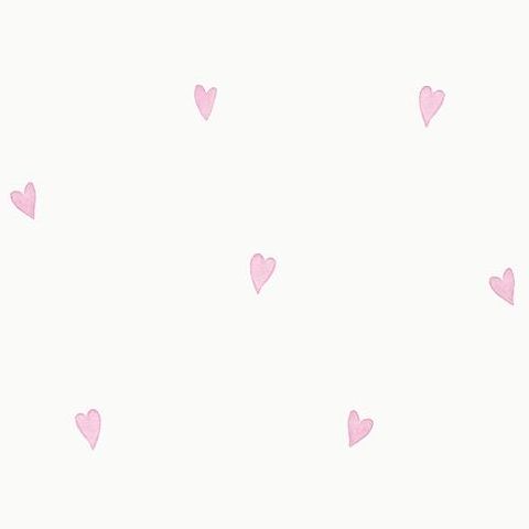Make Believe Wallpaper- Love Heart 12581 Pink