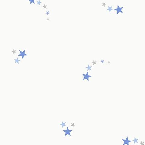 Make Believe Wallpaper- Shooting Star 12590 Blue