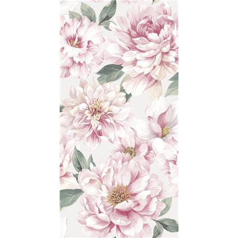Design Library Large Floral Wallpaper 283760 pink