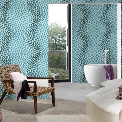 Living Walls 'Harmony in Motion' Wallpaper by Mac Stopa-Honeycomb Maze 32709-2
