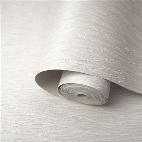 Opus Sienna Plain Texture Heavyweight Vinyl Wallpaper 35183 Cotton/White
