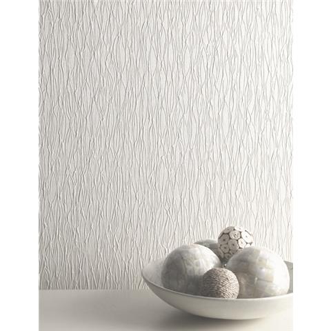 Opus Sienna Plain Texture Heavyweight Vinyl Wallpaper 35183 Cotton/White