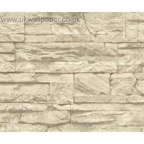 Wood and Stone Natural Look Wallpaper 7071-30