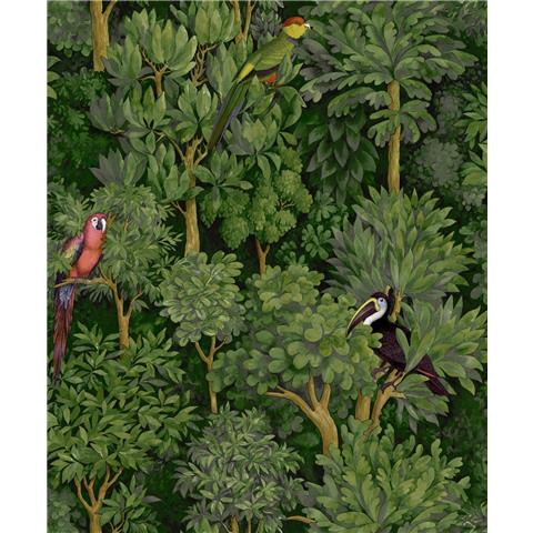 Amazonia Wallpaper Botanist 91250 green