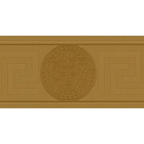 Versace Greek Key Border-Gold  93522-2
