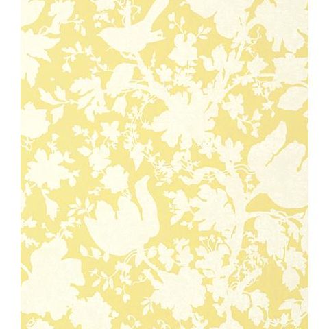 Anna French Seraphina Garden Silhouette Wallpaper AT6041 Citron