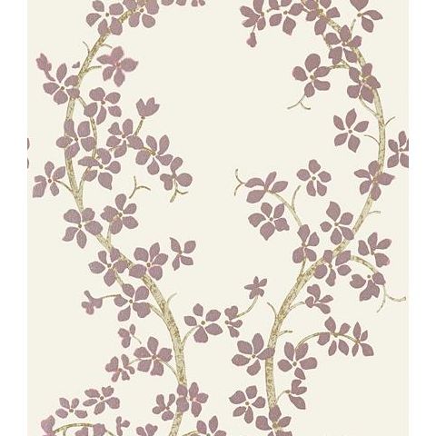 Anna French Serenade St Albans Grove Wallpaper AT6155 Pink on Ivory