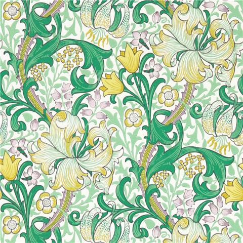 William Morris, Bedford Park Wallpaper Golden Lily 510014 Secret Garden