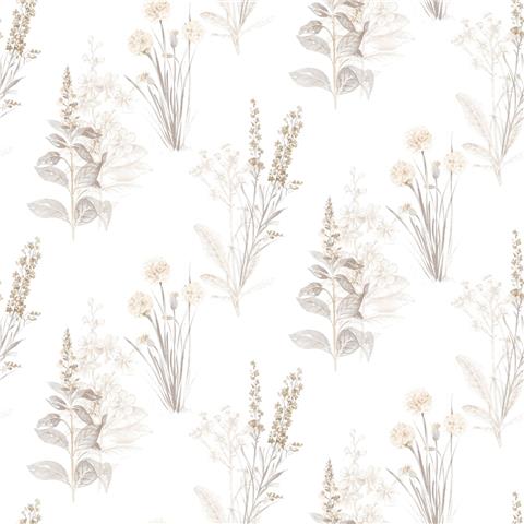 Abbey Rose 4 Floral Wallpaper AB42446