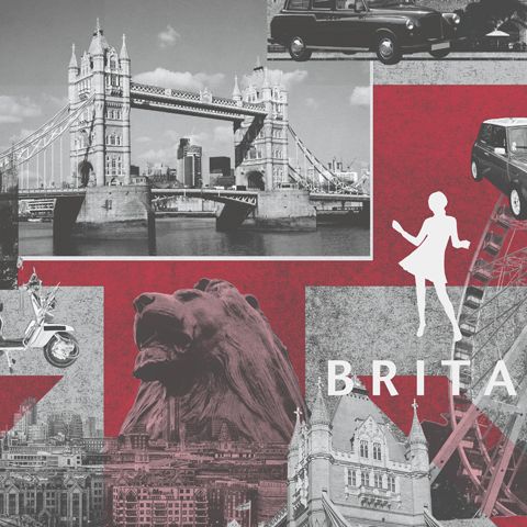 City Scape Wallpaper-Britannia 102509