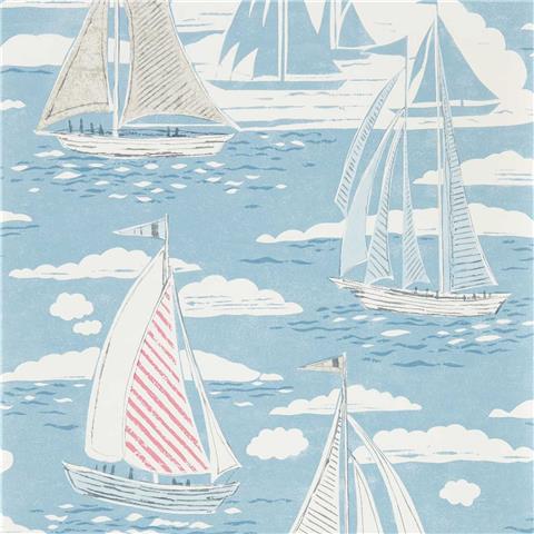 Sanderson Port Issacs Wallpaper Sailor 216572 Nautical