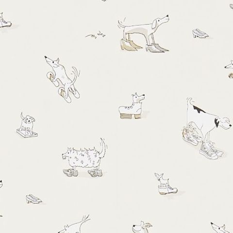 Little Sanderson Abracazoo Wallpaper-Dogs in Clogs 214014