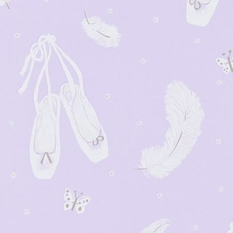 Little Sanderson Abracazoo Wallpaper-Ballet Shoes 214019