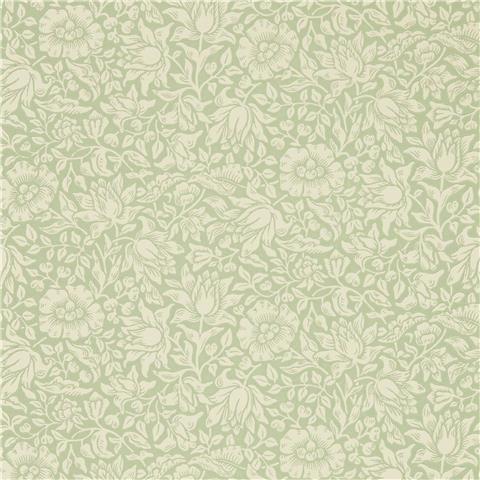Morris & Co Melsetter Wallpaper mallow 216678 apple green