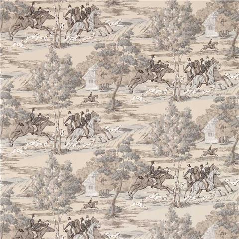Sanderson One Sixty wallpapers Tally Ho 214599 Pearl/grey