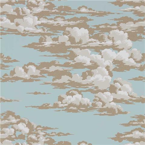 Sanderson Elysian Wallpaper Silvi Clouds 216601 English Blue