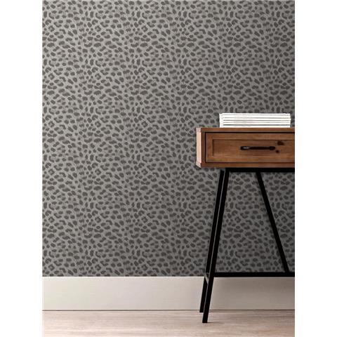 Fine Decor Animal Skins Wallpaper Grey FD42467