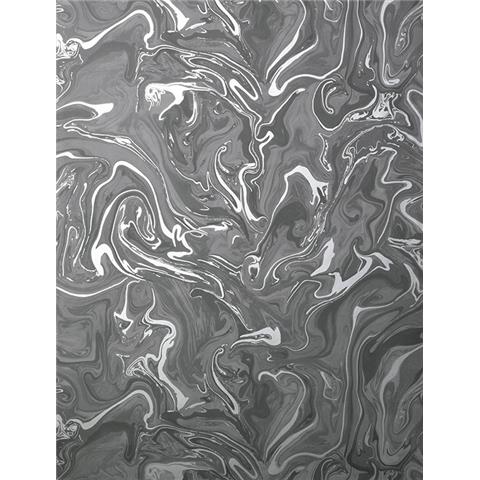 Fine Decor Marble Wallpaper FD43057 Charcoal
