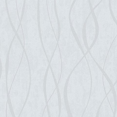 Galerie Special FX Wallpaper-Twist  G67733 Bright Silver