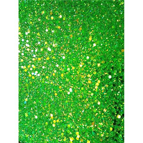 GLITTER BUG DECOR JAZZ sample GLj70 green iris