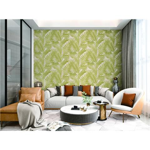 Design ID grace Wallpaper Tropical palm leaf GR322104