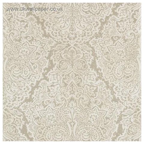 Harlequin Leonida Wallpaper-Aurelia 110640 White Gold
