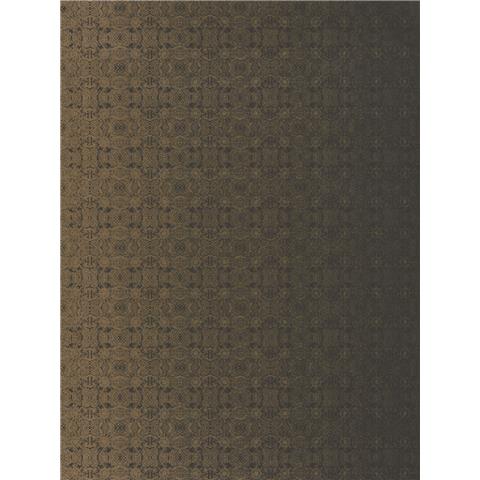 Harlequin Lucero Wallpaper- Eminence Graded Stripe 111739 Colourway Rich Bronze/Jet
