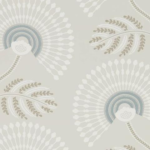 Harlequin Paloma Wallpaper-Louella 111910 Seaglass/Teal