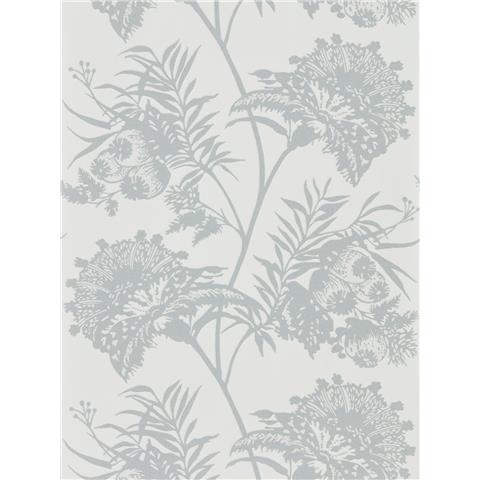 Harlequin Zapara Wallpaper- Bavero Shimmer 111778 Colourway Silver
