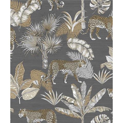 Grandeco Life Jungle Fever Leopard Wallpaper J2103