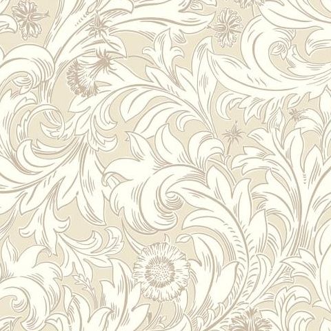 Crown Archive Compendium Meadow Scroll Wallpaper M1176