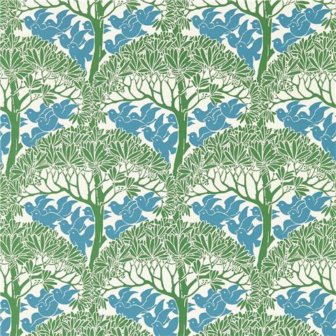 William Morris, Bedford Park Wallpaper The Savaric 217340 Green