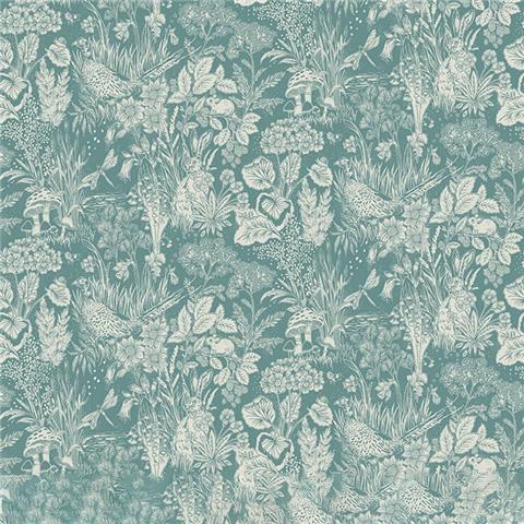 Blendworth Interiors Solstice Wallpaper The Willows Seafoam 2135