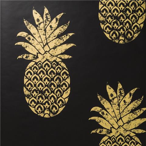 Clarke & Clarke Colony Wallpaper Tobago Pineapple W0086-01