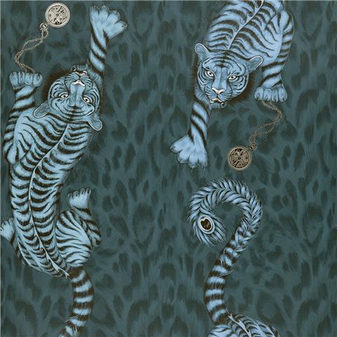 CLARKE & CLARKE ANIMALIA WALLPAPER BY EMMA J SHIPLEY tigris W0105-03