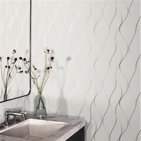 Antonina Vella Dazzling Dimension II Wavy Stripe Wallpaper Y6201401