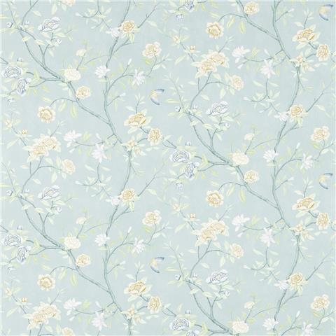 ZOFFANY Cotswolds Manor WALLPAPER Nostell Priory NTP06002 Blue/Ivory