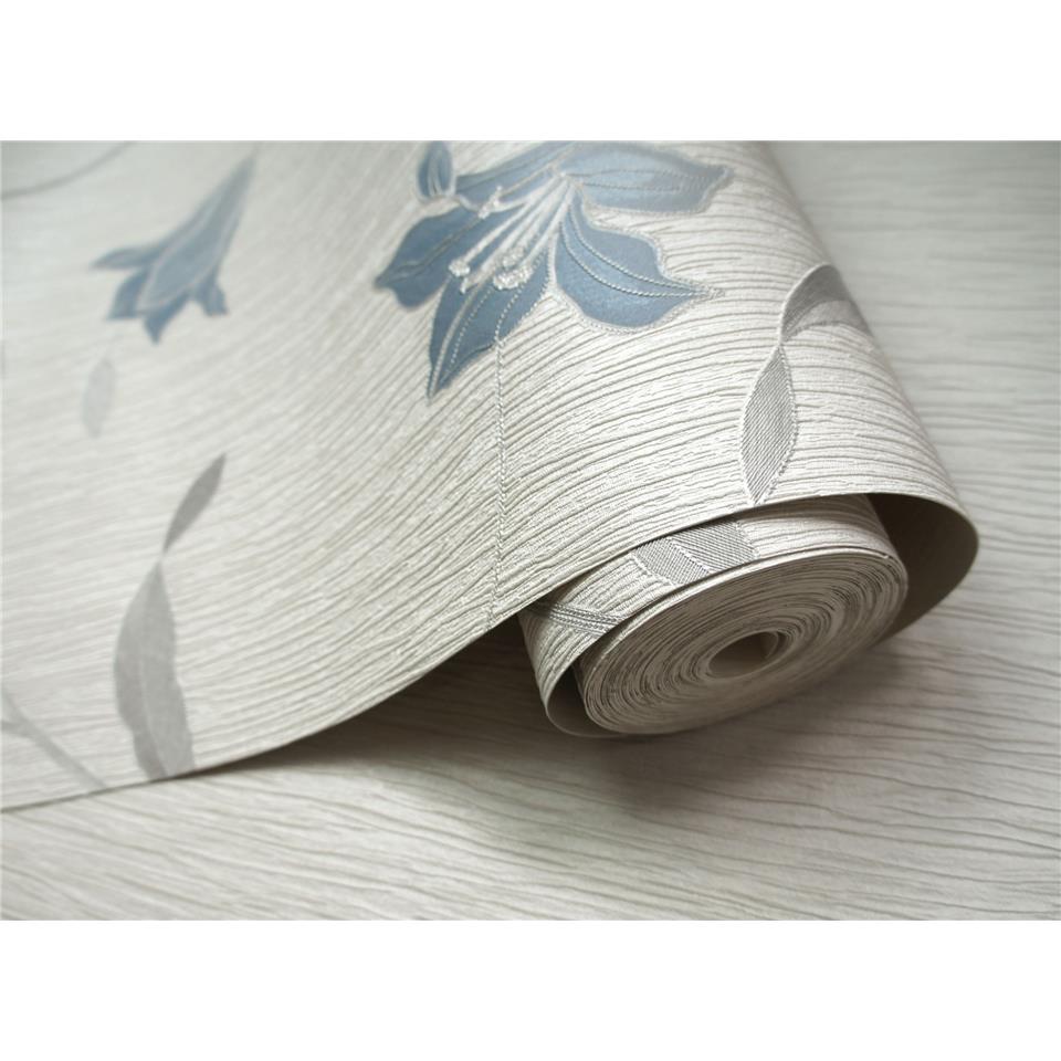 Holden Opus Loretta Trail Wallpaper 35950 Blue/Pale Grey