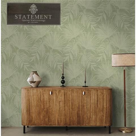 Statement Grasscloth Palm