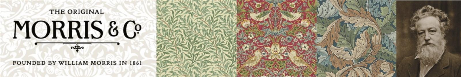 Morris and Co Wallpaper-Pimpernal