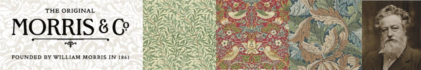 Morris and Co Wallpaper-Scroll
